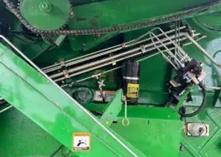 Clean and spotless farm machinery